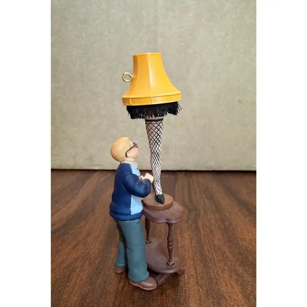 A Christmas Story Ralphie Sees The Light Leg lamp 2012 Hallmark Keepsake